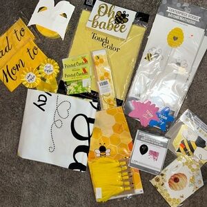 Bee Themed Party Supplies Set